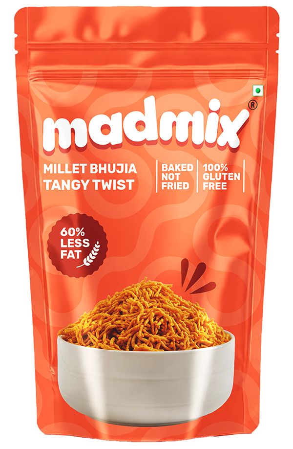 Tangy Twist Jowar Bhujia – Madmix
