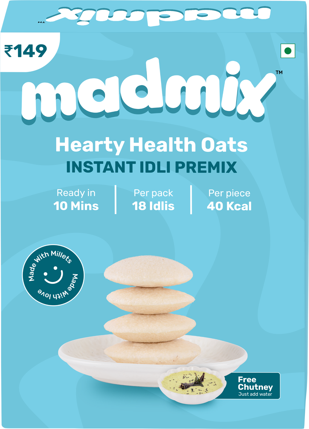 Hearty Health Oats Idli Premix