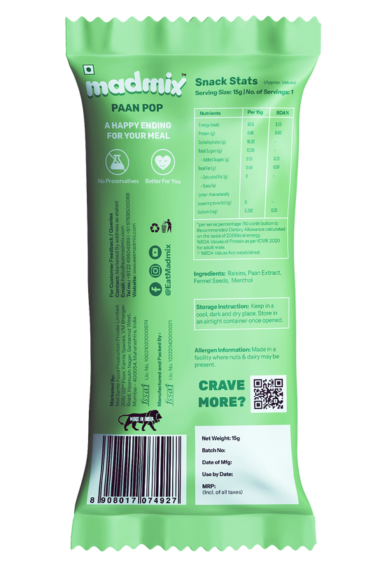 Raisin - Paan Pop