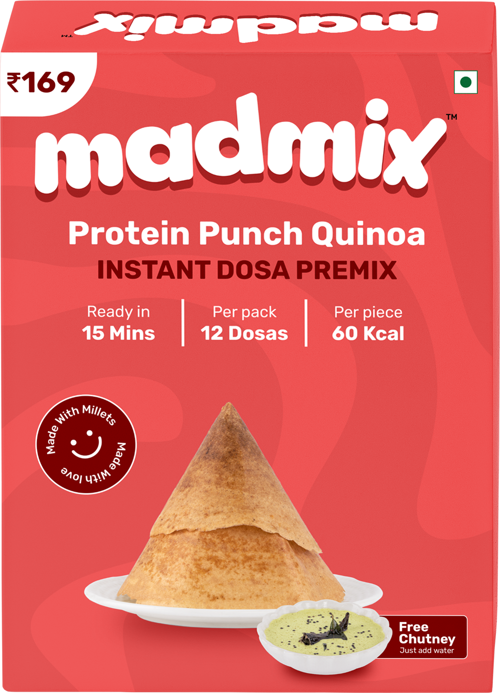 Protein Punch Quinoa Dosa Premix